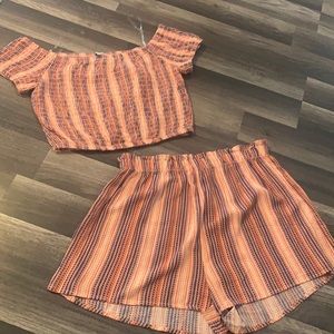 Matching summer outfit